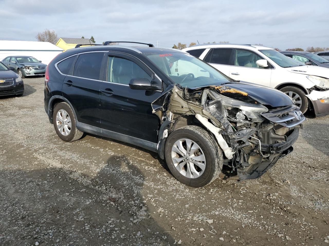 Lot #3041956228 2014 HONDA CR-V EXL