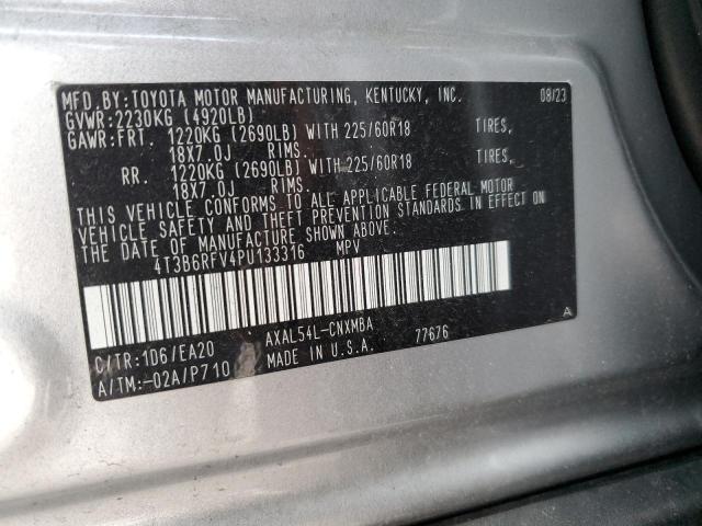 2023 TOYOTA RAV4 XLE P - 4T3B6RFV4PU133316