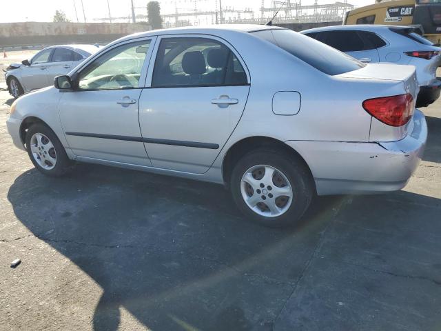 TOYOTA COROLLA CE 2007 silver  gas JTDBR32E570107614 photo #3