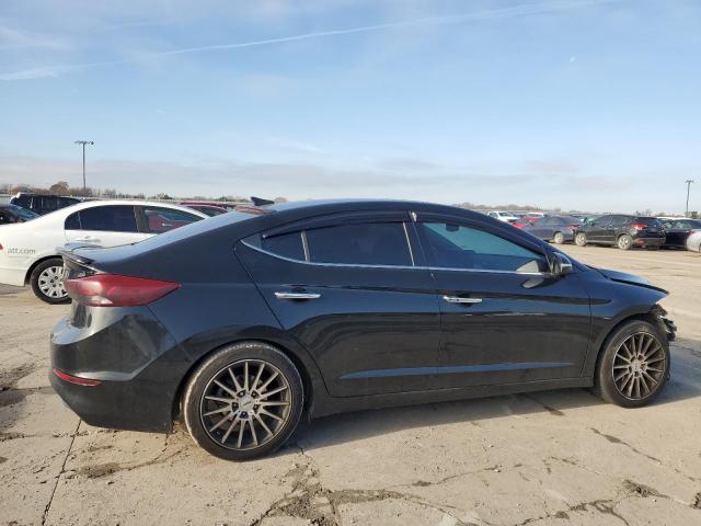 HYUNDAI ELANTRA SE 2017 black  gas 5NPD84LF2HH073290 photo #4