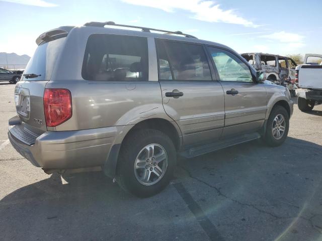 HONDA PILOT EXL 2004 tan  gas 2HKYF18744H538363 photo #4