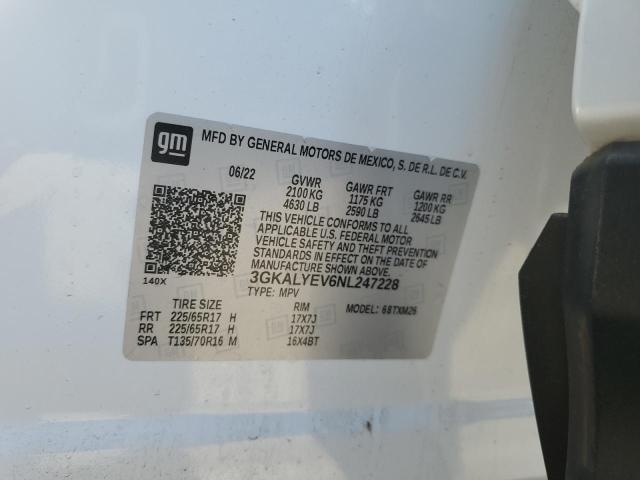 2022 GMC TERRAIN AT 3GKALYEV6NL247228