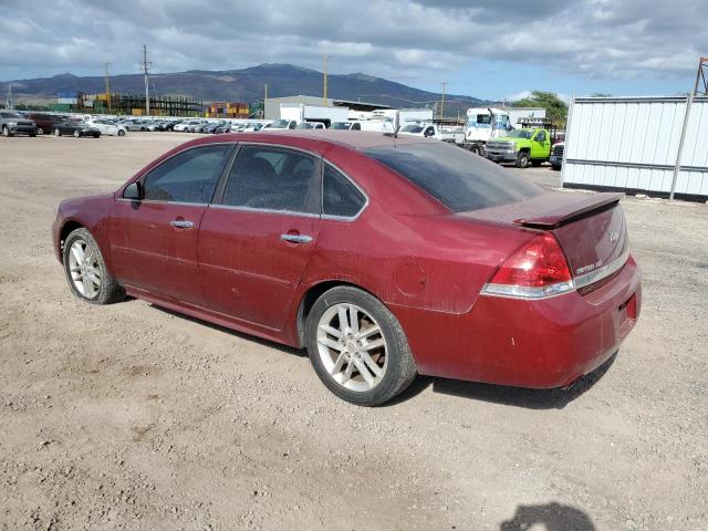 CHEVROLET IMPALA LTZ 2010 red  Flexible Fuel 2G1WC5EM6A1137730 photo #3