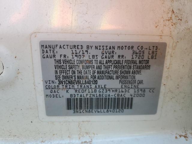 2020 NISSAN VERSA SV - 3N1CN8EV6LL840120