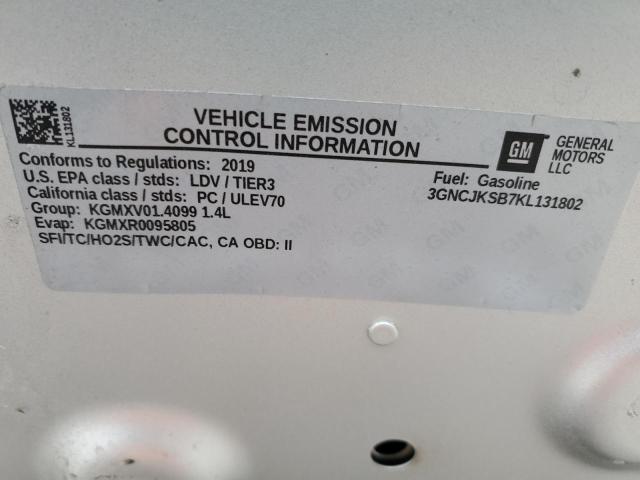 2019 CHEVROLET TRAX LS - 3GNCJKSB7KL131802