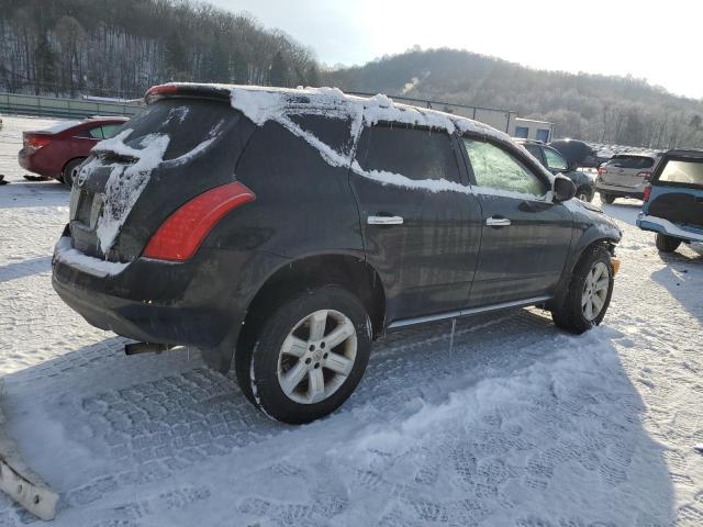 NISSAN MURANO SL 2006 black  gas JN8AZ08W76W543990 photo #4