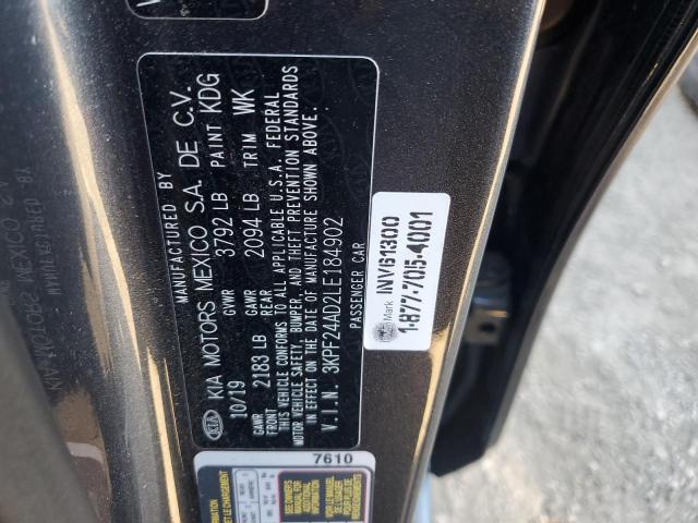 2020 KIA FORTE FE - 3KPF24AD2LE184902