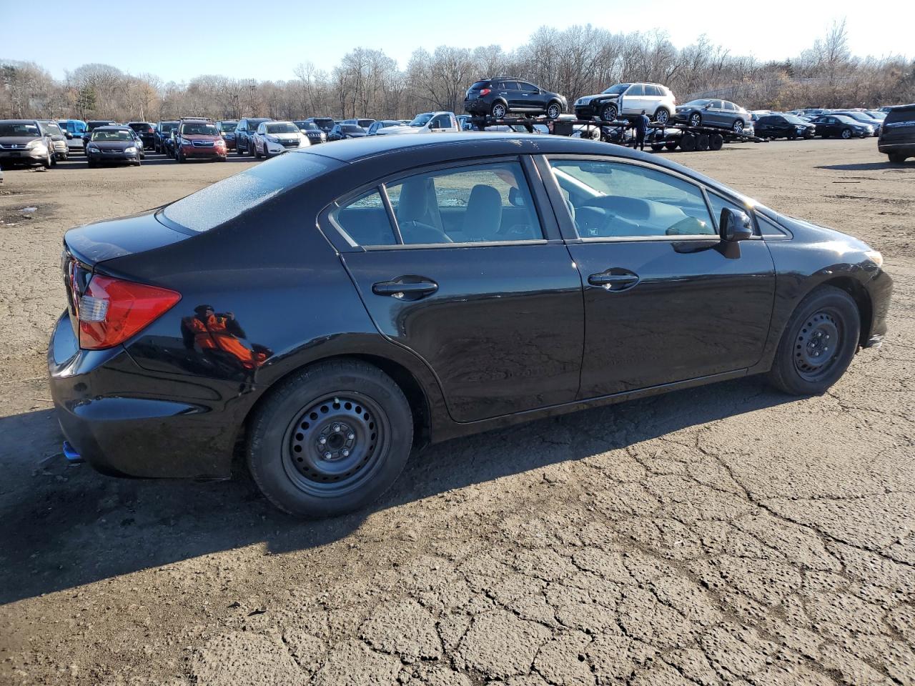 Lot #3034279155 2012 HONDA CIVIC LX