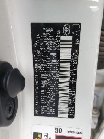 2015 TOYOTA COROLLA L - 2T1BURHE0FC302551