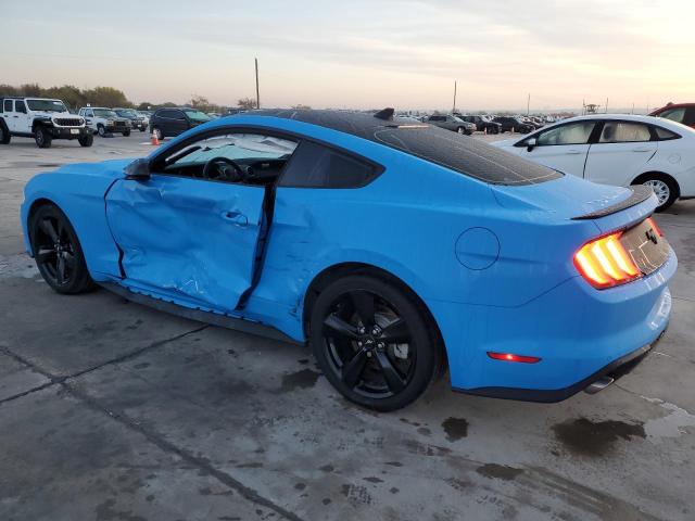 FORD MUSTANG 2022 blue  gas 1FA6P8TH2N5146809 photo #3