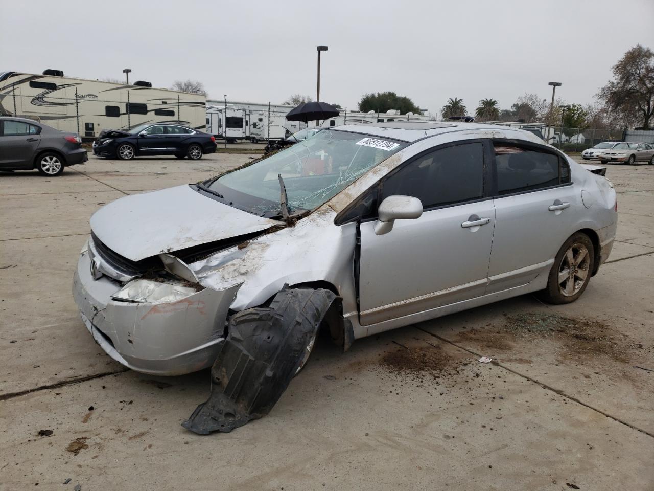 Lot #3050495107 2007 HONDA CIVIC EX