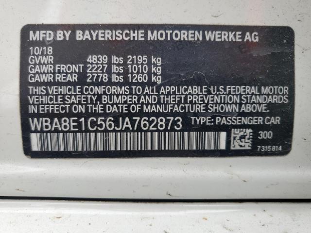2018 BMW 330E - WBA8E1C56JA762873
