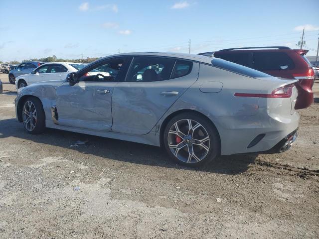 KIA STINGER GT 2018 gray  gas KNAE55LC9J6016817 photo #3