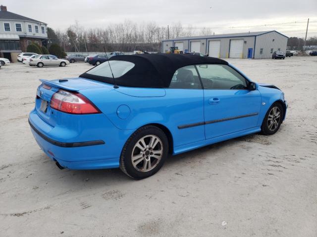 SAAB 9-3 AERO 2007 blue  gas YS3FH76UX76003347 photo #4