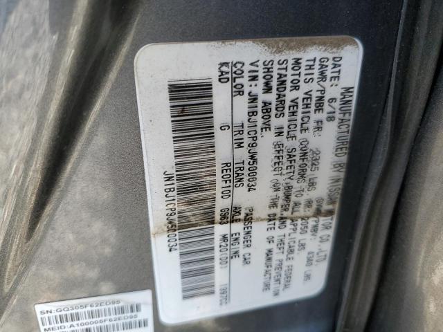 2018 NISSAN ROGUE SPOR - JN1BJ1CP9JW500034