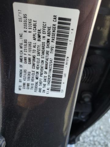 VIN 1HGCR2F11HA232547 2017 HONDA ACCORD no.12