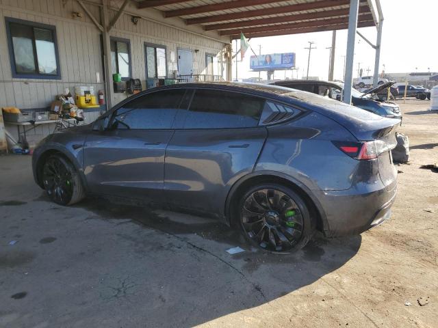 TESLA MODEL Y 2022 gray  electric 7SAYGDEE1NF323513 photo #3