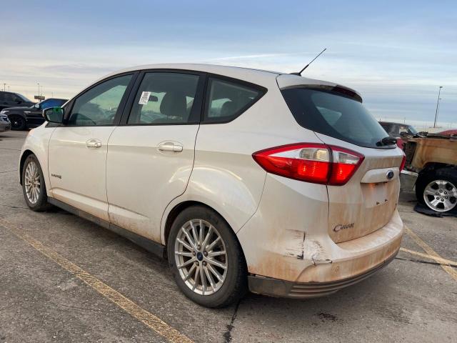 FORD C-MAX SE 2013 white hatchbac hybrid engine 1FADP5AU1DL528488 photo #4