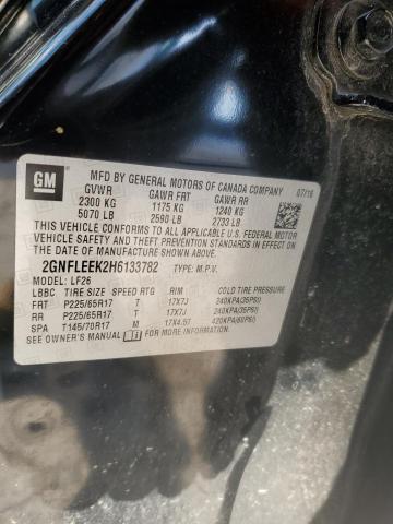 2017 CHEVROLET EQUINOX LS - 2GNFLEEK2H6133782