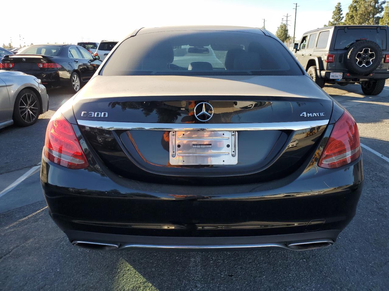 Lot #3029645079 2015 MERCEDES-BENZ C 300 4MAT