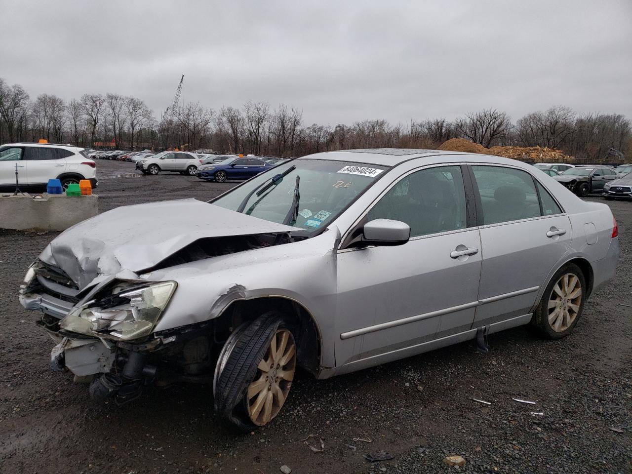 Lot #3034279192 2007 HONDA ACCORD EX