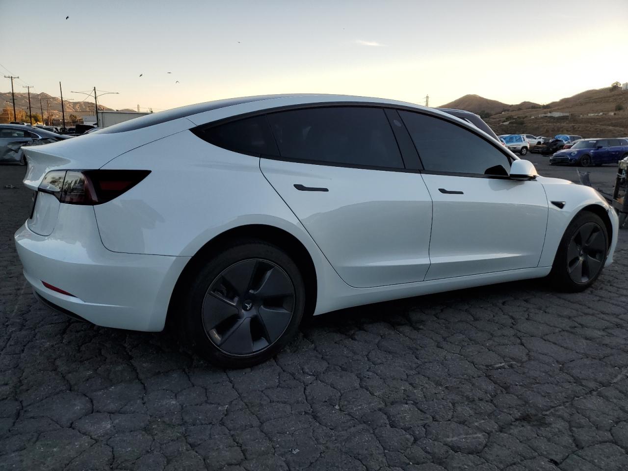 Lot #3025699311 2023 TESLA MODEL 3