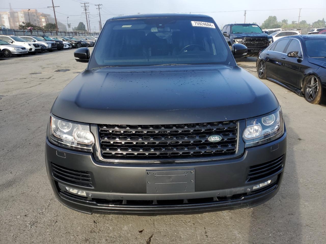 Lot #3036925734 2015 LAND ROVER RANGE ROVE