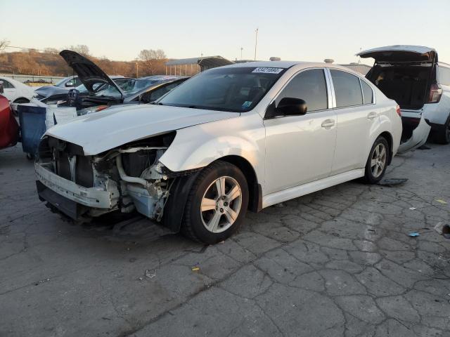 SUBARU LEGACY 2.5 2013 white  gas 4S3BMBA63D3005600 photo #1