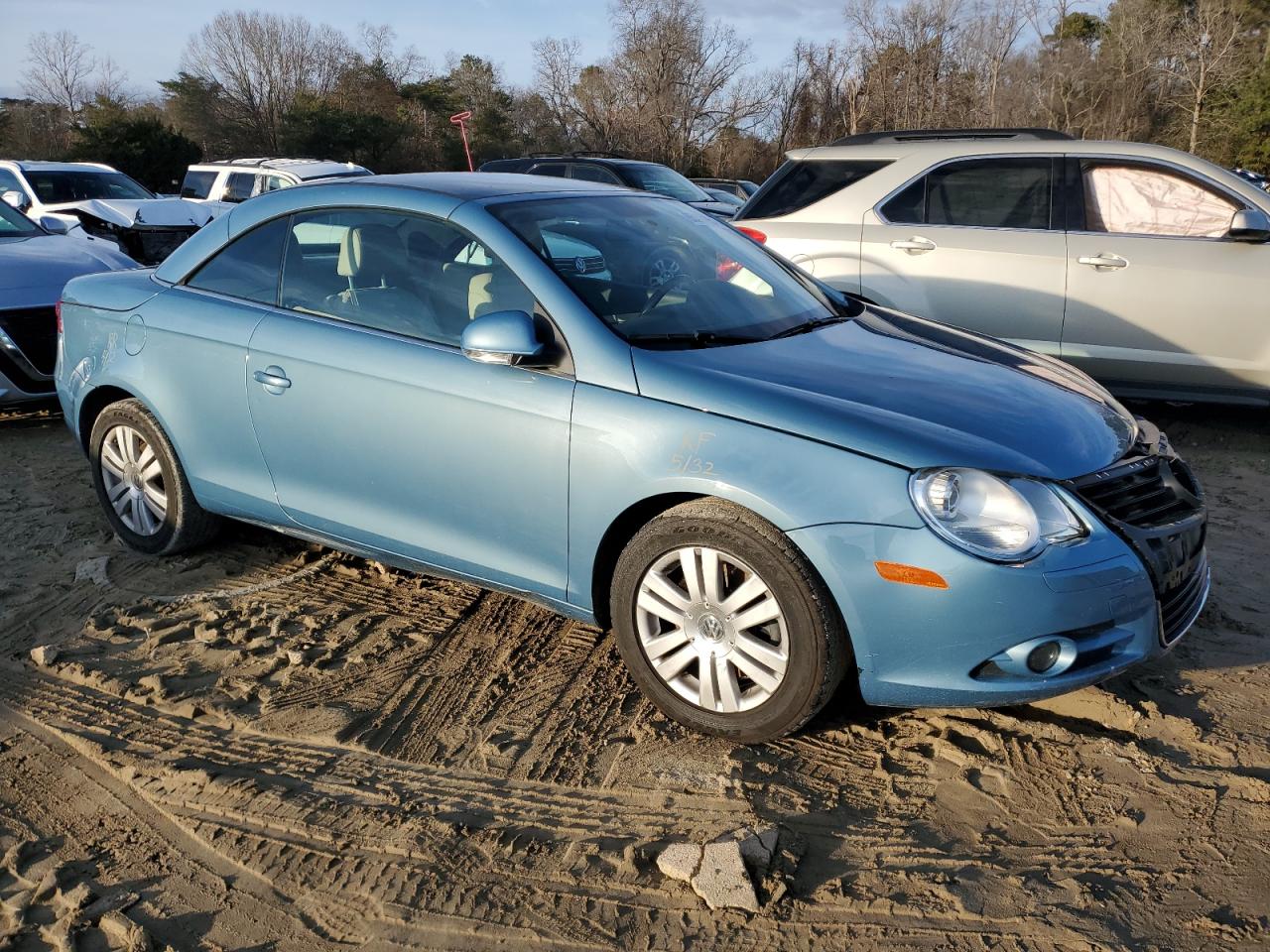 Lot #3038075205 2008 VOLKSWAGEN EOS TURBO