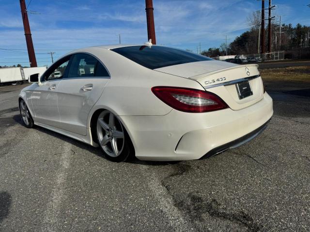 MERCEDES-BENZ CLS 400 4M 2015 white sedan 4d gas WDDLJ6HB8FA133567 photo #4