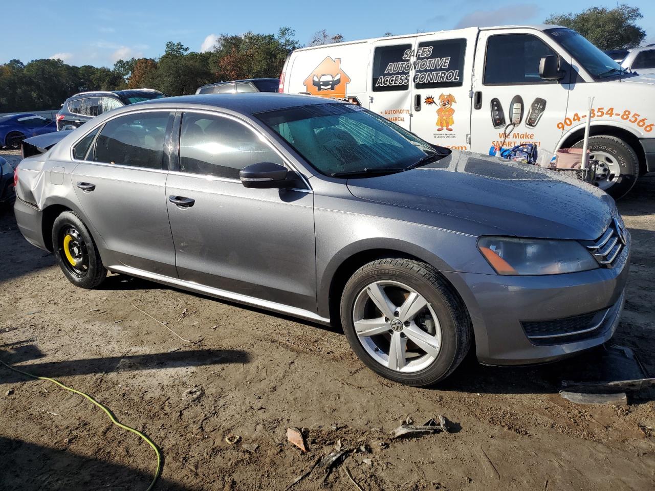 Lot #3028617961 2015 VOLKSWAGEN PASSAT SE