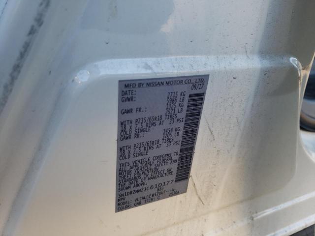 2018 NISSAN PATHFINDER - 5N1DR2MN2JC610177