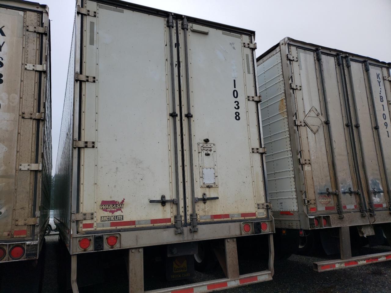 Lot #3025985957 2016 WABASH REEFER