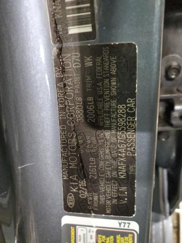 2016 KIA FORTE LX - KNAFX4A67G5598288