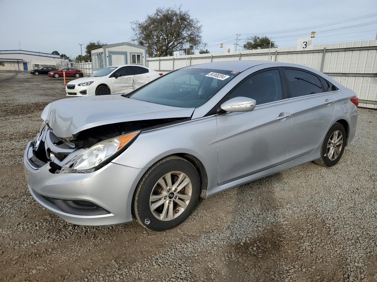 Lot #3029384724 2014 HYUNDAI SONATA GLS