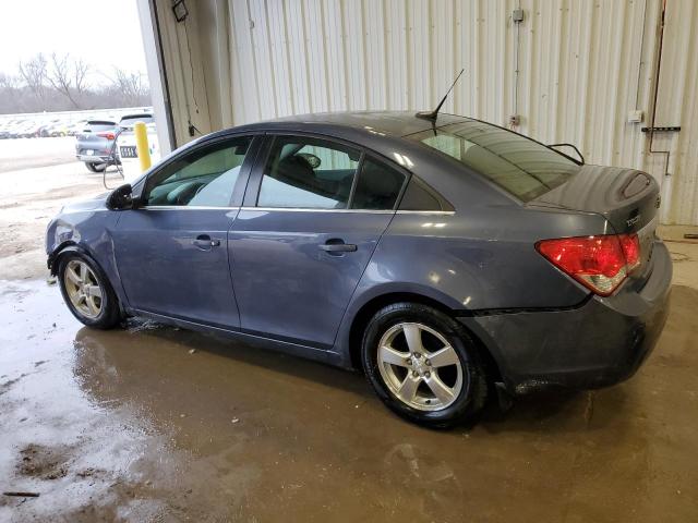 CHEVROLET CRUZE LT 2014 blue  gas 1G1PC5SB3E7187291 photo #3