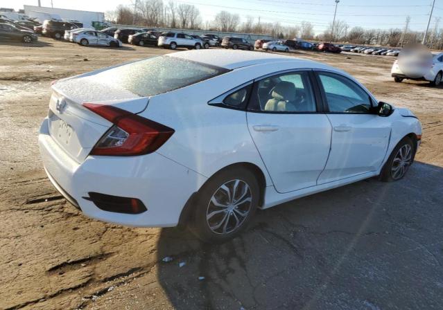 HONDA CIVIC LX 2016 white  gas 19XFC2F58GE083503 photo #4