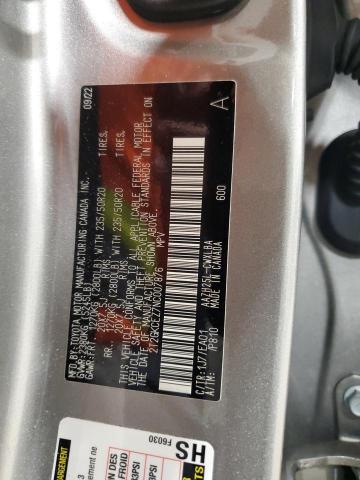2022 LEXUS NX 350H 2T2GKCEZ7NC007876