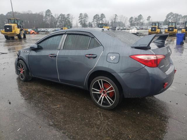 TOYOTA COROLLA L 2017 gray sedan 4d gas 2T1BURHE5HC862682 photo #3