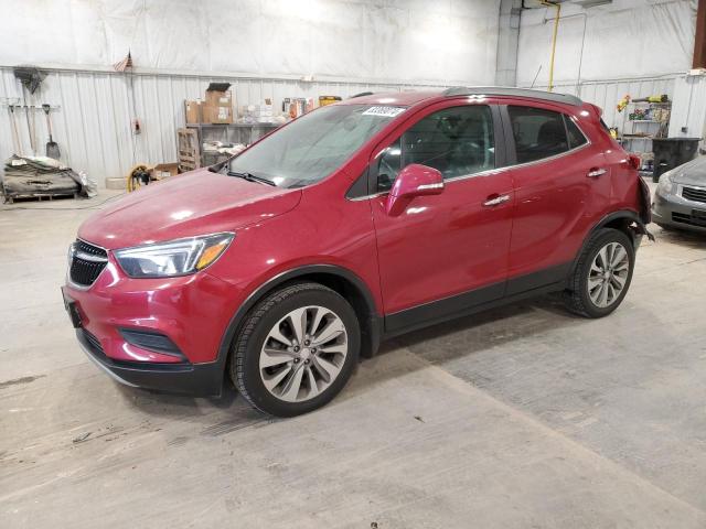 BUICK ENCORE PRE 2018 red  gas KL4CJASB3JB644414 photo #1