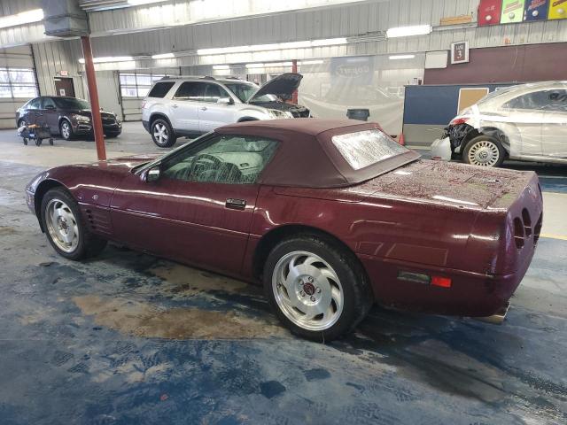 CHEVROLET CORVETTE 1993 burgundy  gas 1G1YY33P1P5104685 photo #3