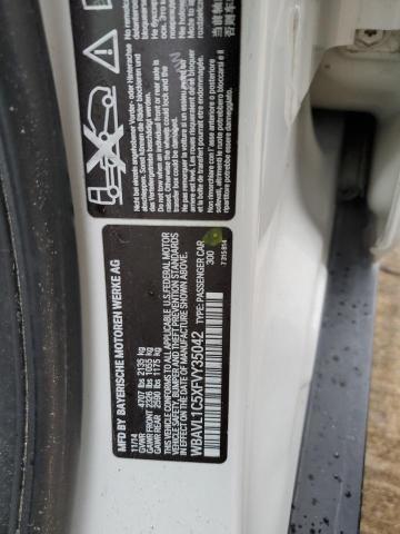 2015 BMW X1 XDRIVE2 - WBAVL1C5XFVY35042