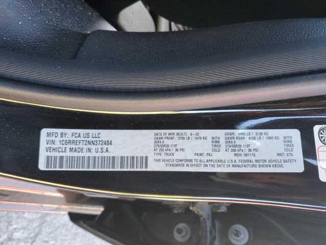 2022 RAM 1500 BIG H - 1C6RREFT2NN372484