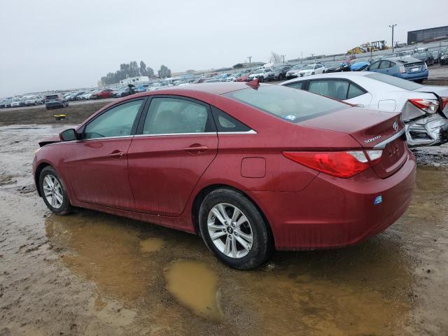 HYUNDAI SONATA GLS 2012 red  gas 5NPEB4AC3CH396111 photo #3