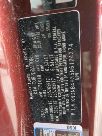 2022 KIA CARNIVAL L - KNDNB4H35N6124274