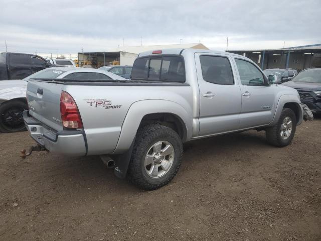 TOYOTA TACOMA DOU 2007 silver  gas 5TELU42N27Z383578 photo #4