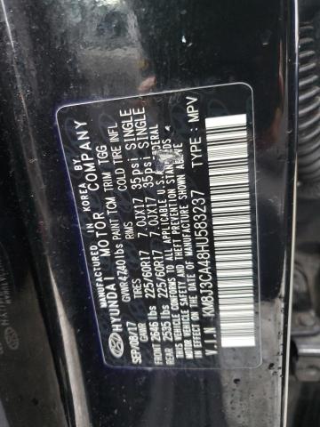 2017 HYUNDAI TUCSON LIM KM8J3CA48HU583237