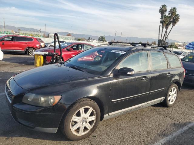 VOLVO V50 2.4I 2007 black  gas YV1MW390272312169 photo #1