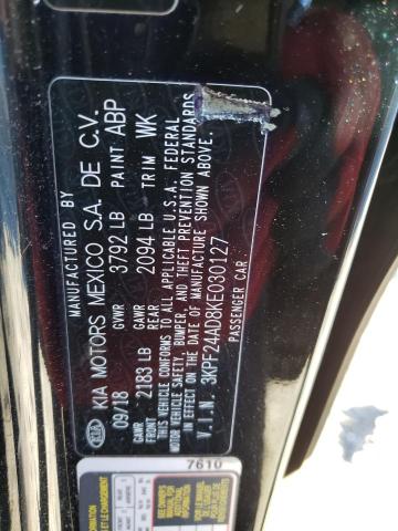 2019 KIA FORTE FE - 3KPF24AD8KE030127