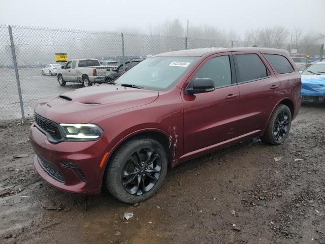 DODGE DURANGO R/ 2022 red  gas 1C4SDJCT9NC222762 photo #1